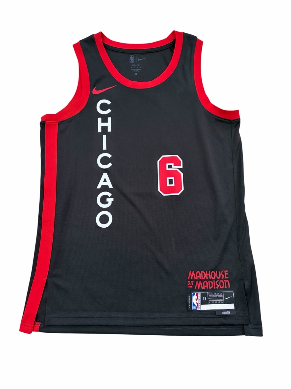 Nike NBA Swingman Jersey Alex Caruso Chicago Bulls City Edition 2023/24 Mens L